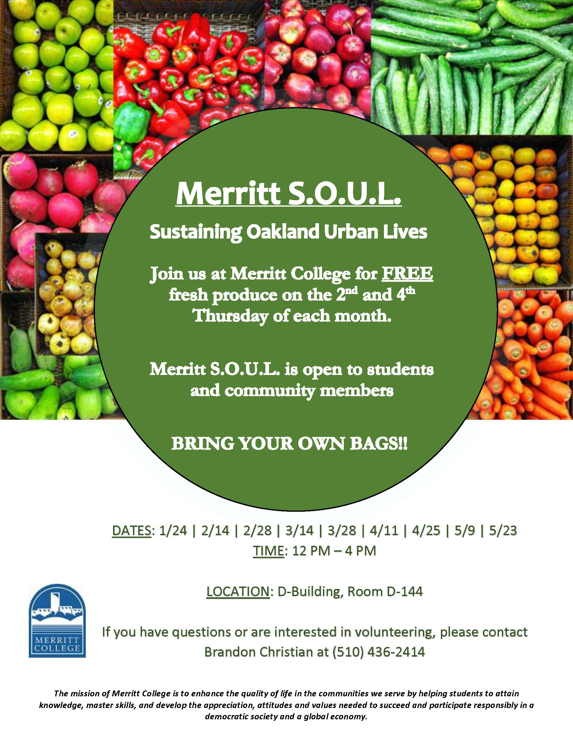 Merritt S O U L Food Bank