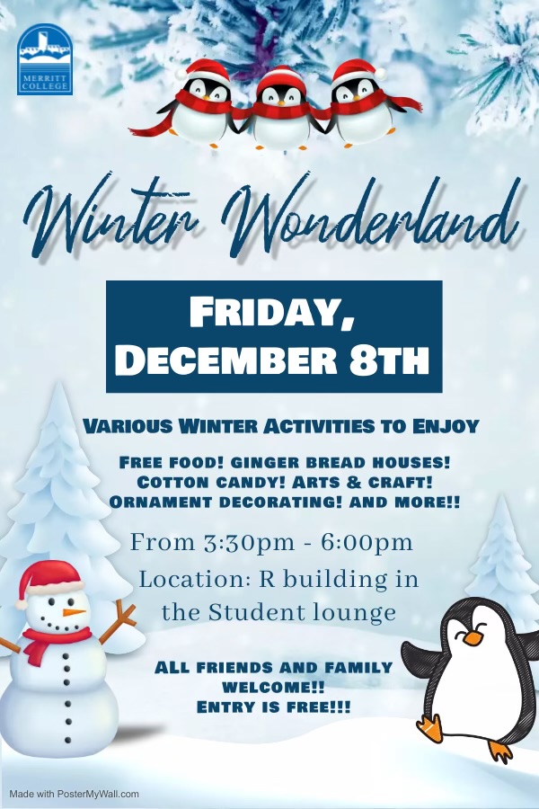 Winter Wonderland 2023 – Student Activities